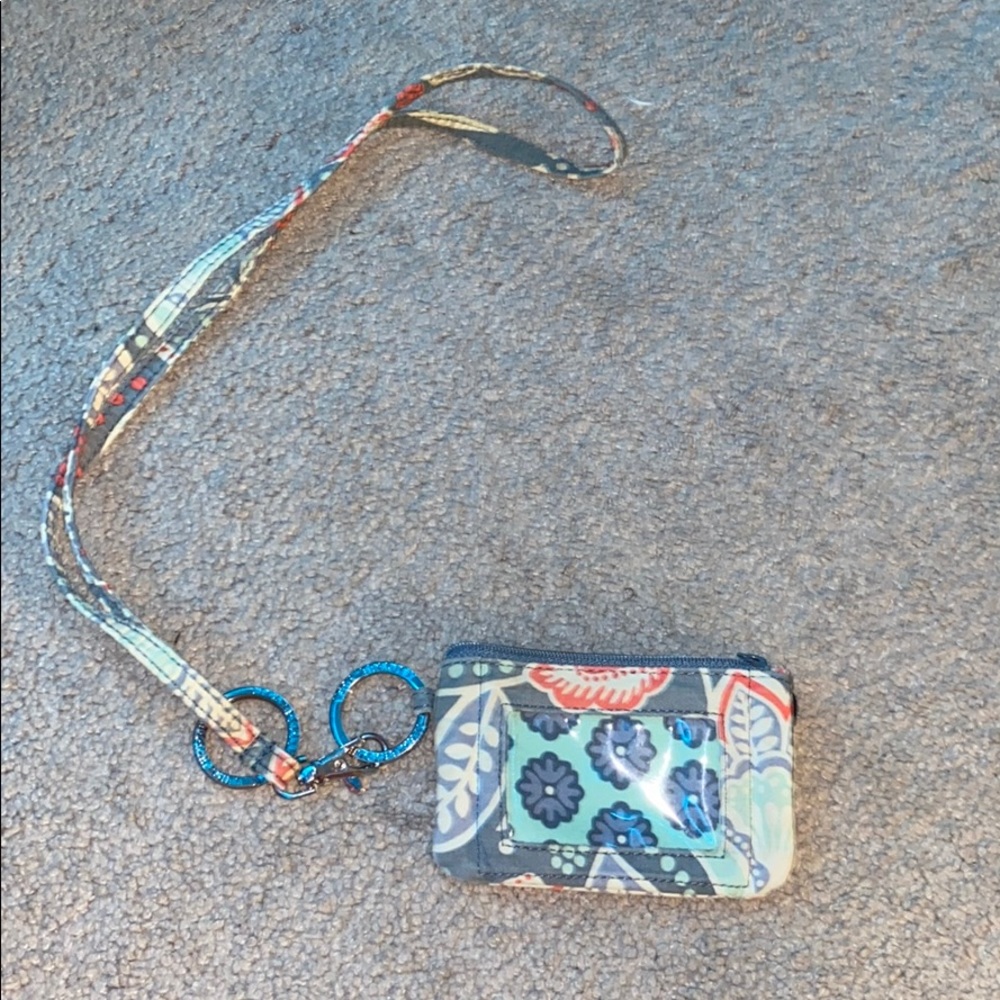 wallet and lanyard